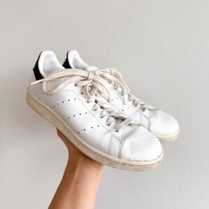Adidas Stan Smith Leather Low Top Sneakers White 6.5